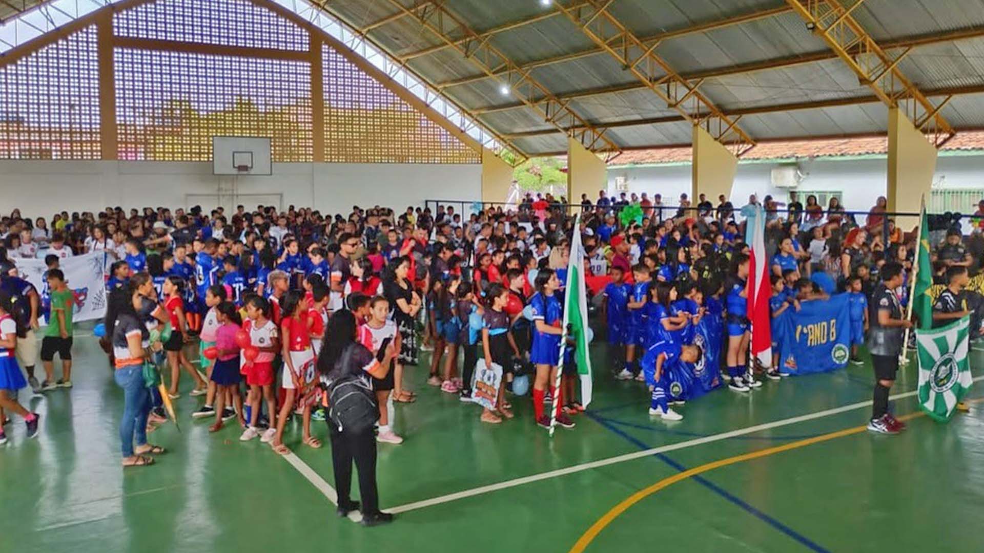 Cerimônia de Abertura dos Jogos da Perucia F. Castro