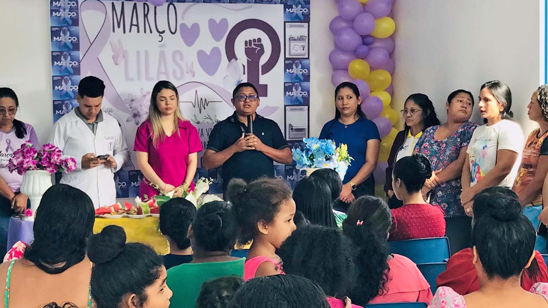 Programação Março Lilás